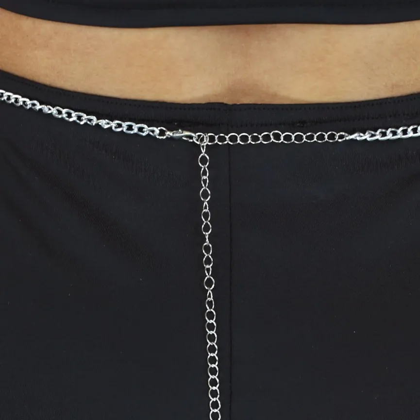Zilveren Diamond Sexy Bodychain