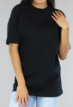 Zwart Basic Oversized T-Shirt