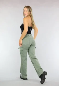 Zwarte Bandeau Jeans Top
