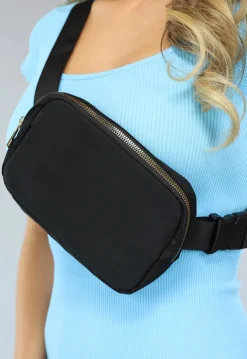 Zwarte Basic Fanny Pack