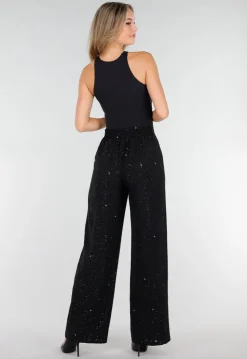 Zwarte Basic Stretch Body Zonder Mouwen