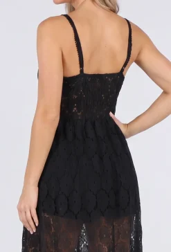 Zwarte Bohemian Ibiza Playsuit