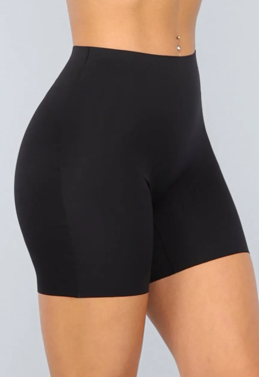 Zwarte Corrigerende Biker Short