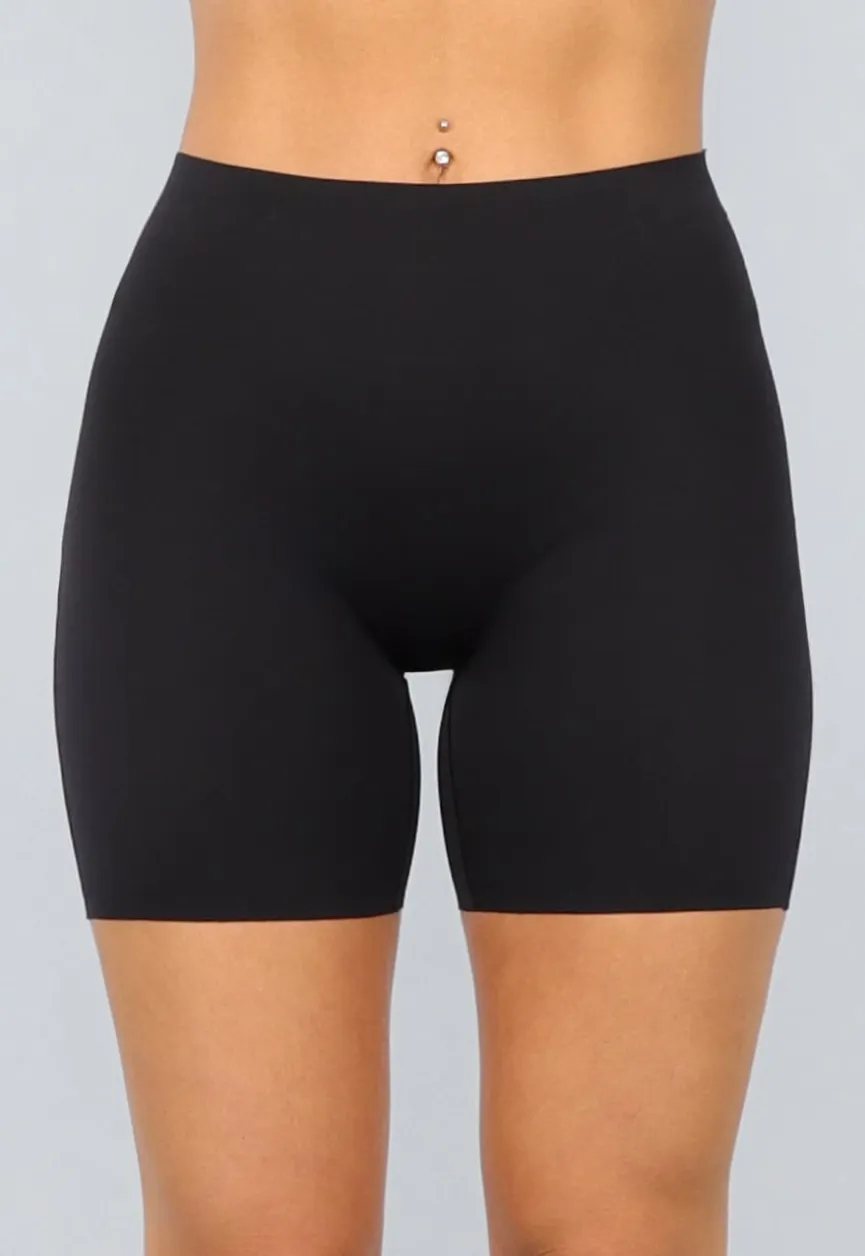 Zwarte Corrigerende Biker Short