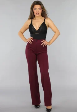 Zwarte Corrigerende Bodysuit met Kanten Cups