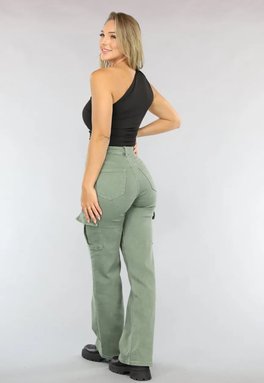 Zwarte Geplooide One Shoulder Top