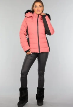 Zwarte Imitatie Bont Snowboots