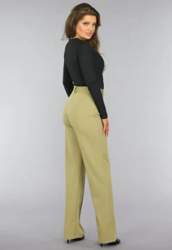 Zwarte Longsleeve Rib Top met Cutouts