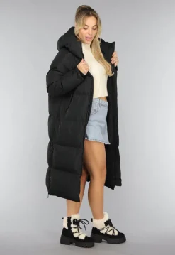 Zwarte met Bont Gevoerde Snowboots