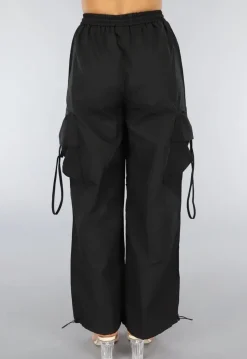 Zwarte Parachute Cargo Broek