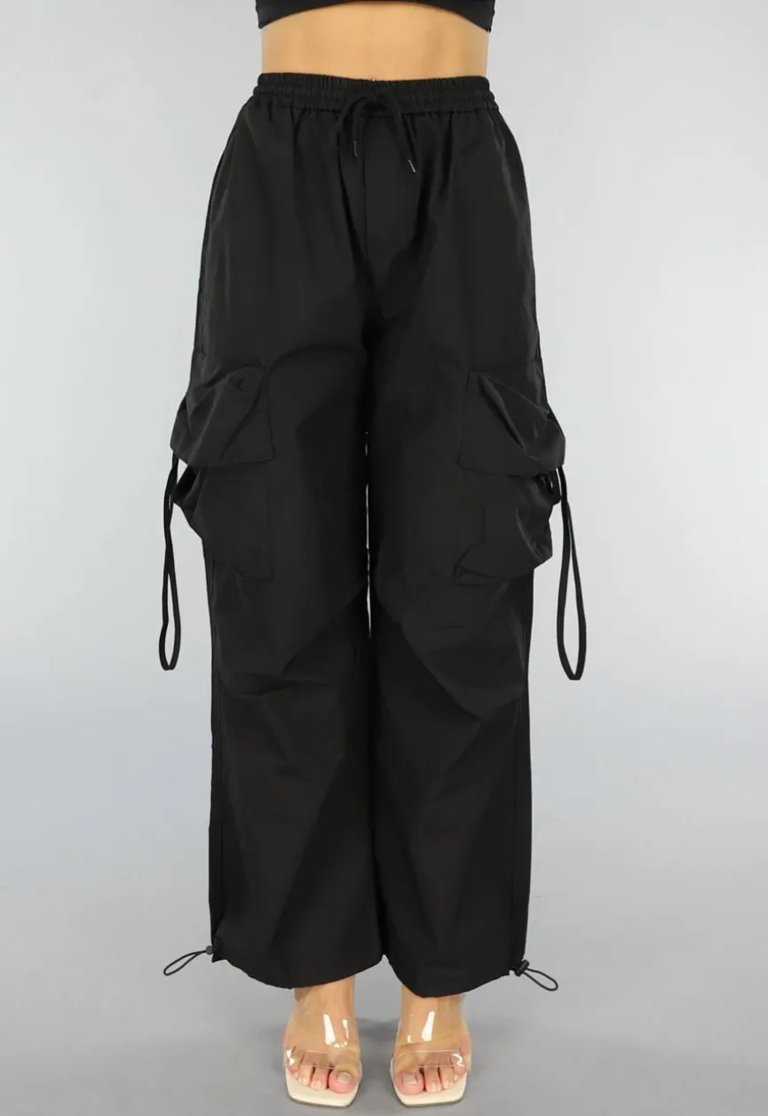 Zwarte Parachute Cargo Broek