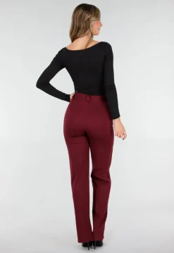 Zwarte Push-Up Longsleeve Top met Gerimpelde Bustier