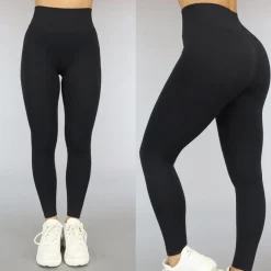 Zwarte Rib Sportlegging