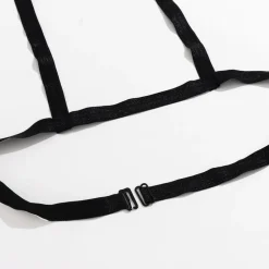 Zwarte Stretch Jarretels