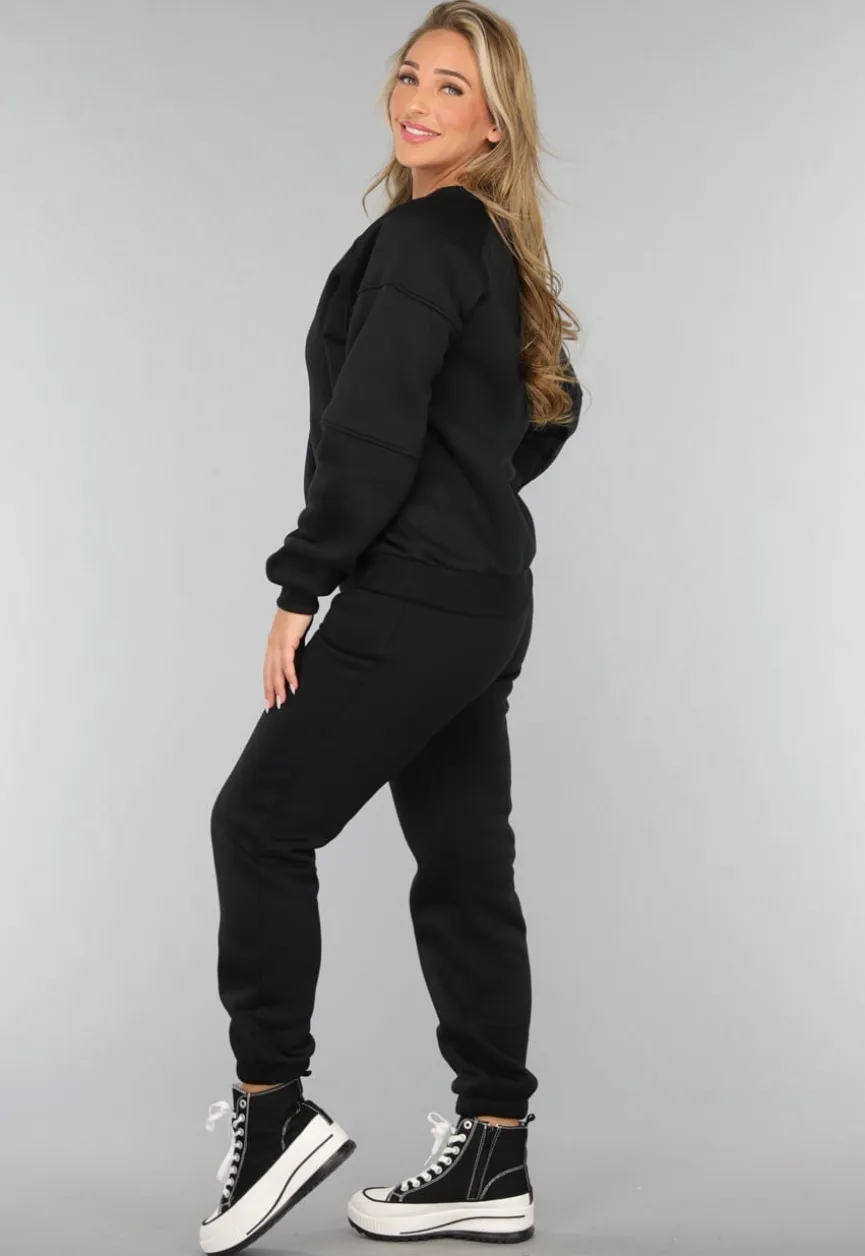 Zwart Oversized Huispak