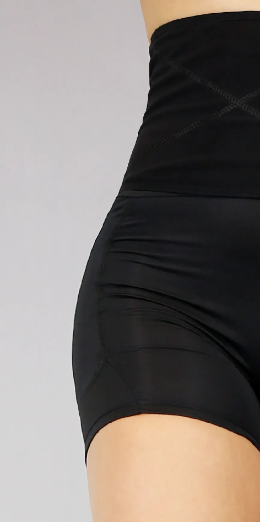 Zwart Shaping Butt Lift Broekje met Waist Trainer