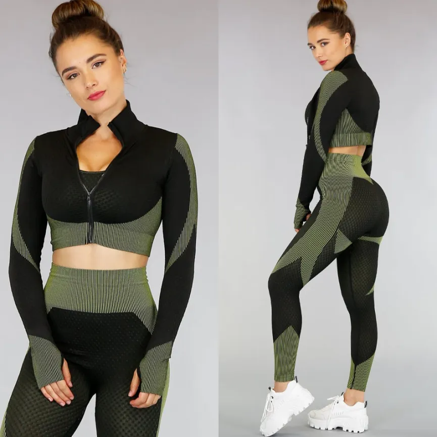 Zwart Sportvestje met Patronen
