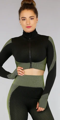 Zwart Sportvestje met Patronen