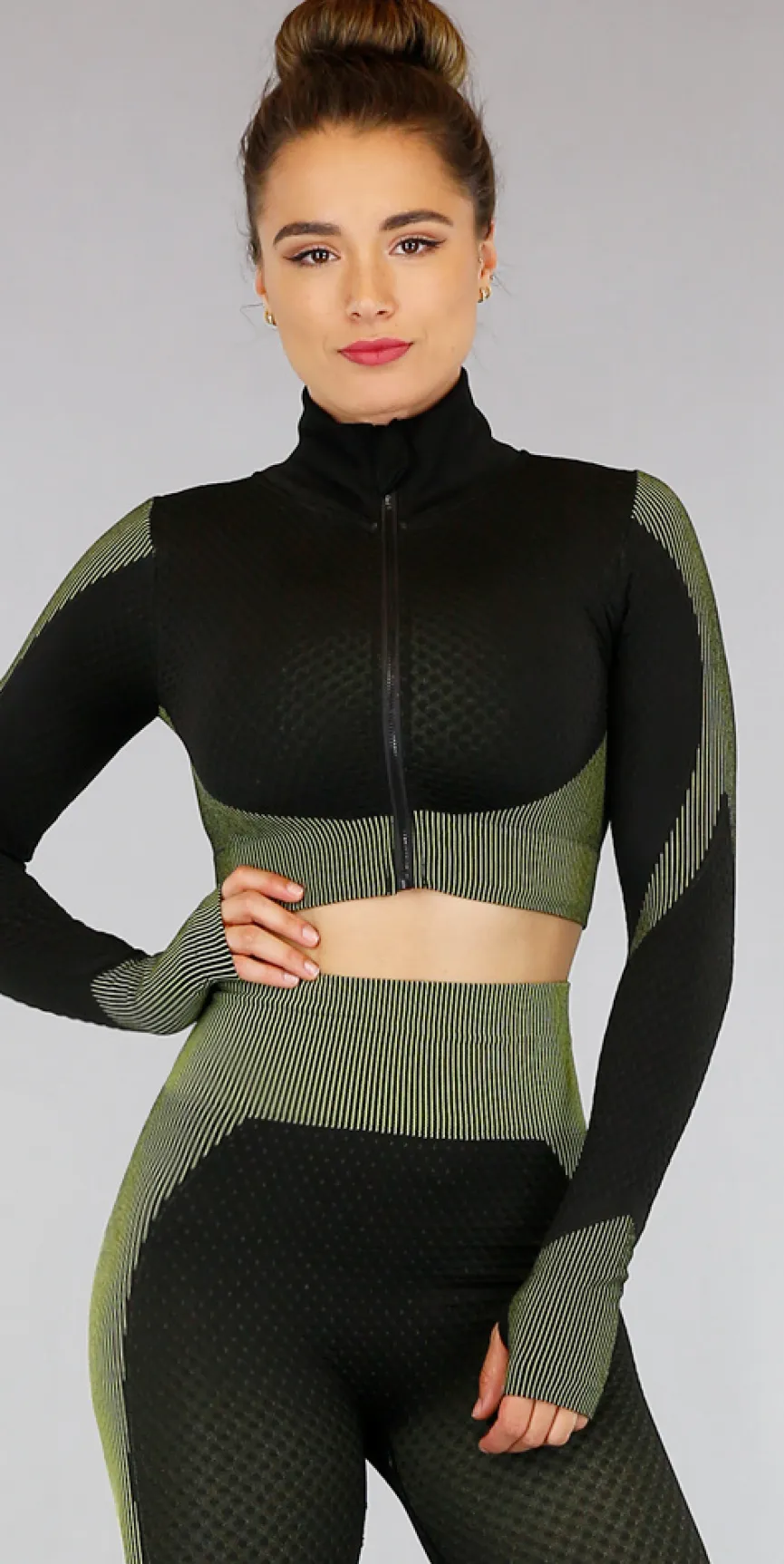 Zwart Sportvestje met Patronen