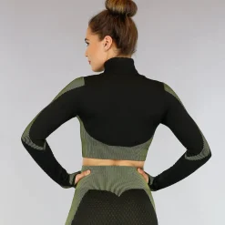 Zwart Sportvestje met Patronen