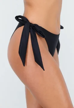 Zwart Strik Bikinibroekje