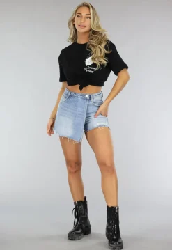 Zwart Vleugel T Shirt